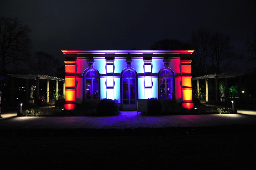 Winterlicht im Palmengarten Frankfurt Dezember 2012