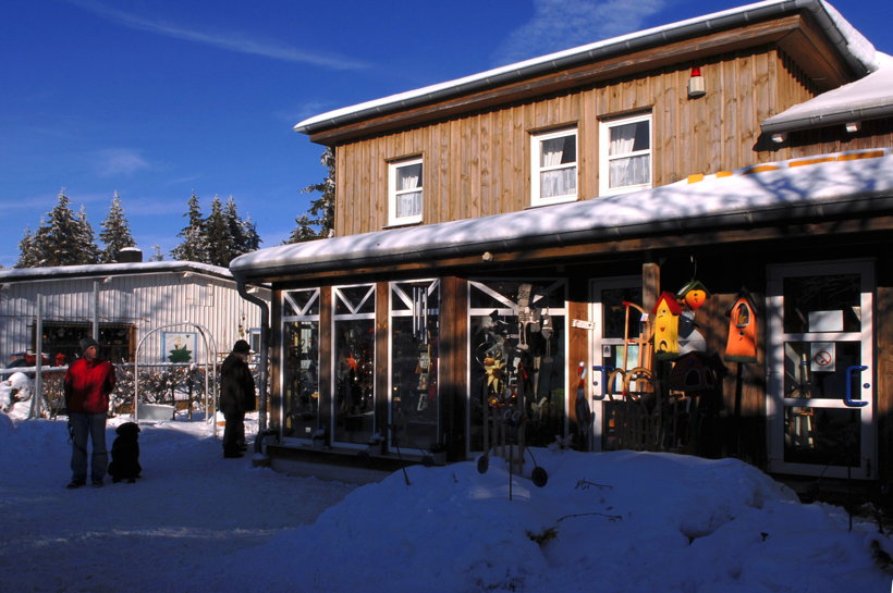 Winterzauber Wasserkuppe Rhön Ski- und Rodelarena und Paragliding.