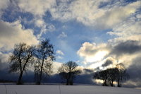 Winterzauber Wasserkuppe Rhön Ski- und Rodelarena und Paragliding.