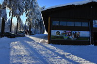 Winterzauber Wasserkuppe Rhön Ski- und Rodelarena und Paragliding.