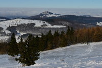 Winterzauber Wasserkuppe Rhön Ski- und Rodelarena und Paragliding.