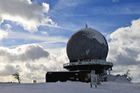 Winterzauber Wasserkuppe Rhön Ski- und Rodelarena und Paragliding.