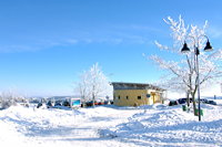 Winterzauber Wasserkuppe Rhön Ski- und Rodelarena und Paragliding.