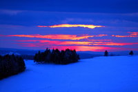 Winterzauber Wasserkuppe Rhön Ski- und Rodelarena und Paragliding.